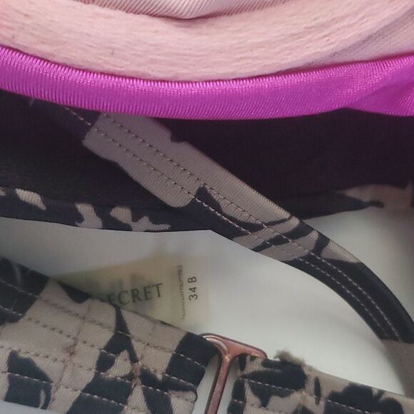 Victoria's Secret 36B Bikini Top Rio Twist Bold Magenta Very Sexy Swim Beach - Picture 10 of 11